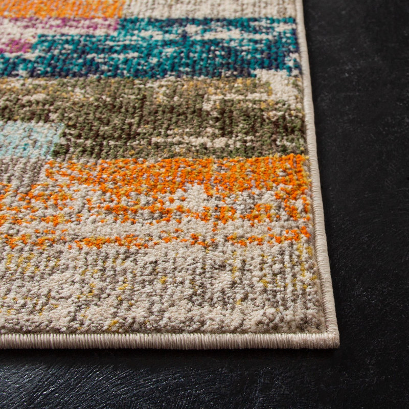 Langley Street Felty Abstract Rug & Reviews Wayfair